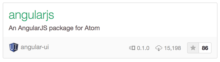 AngularJS-Atom의 다운로드 횟수