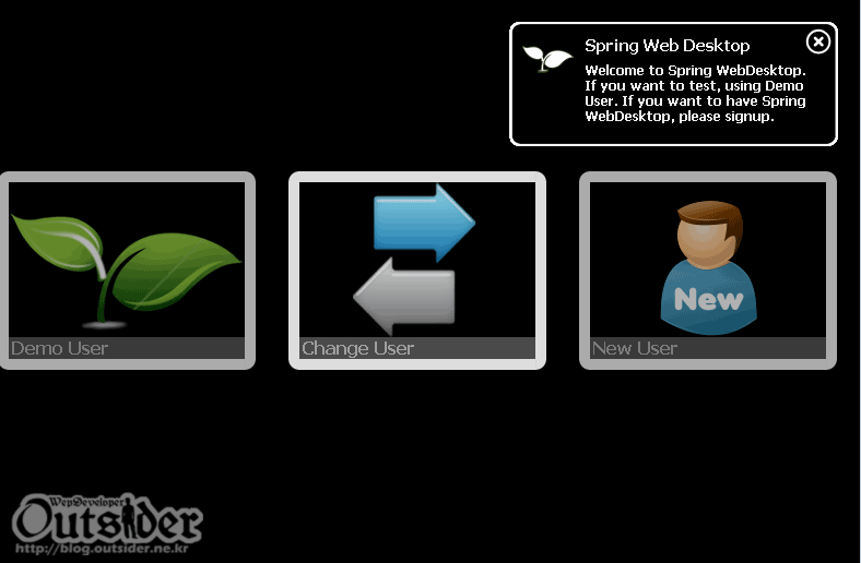 SpringSprout Web Desktop