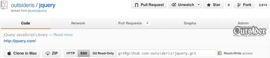 fork로 생성된 Github 저장소 화면