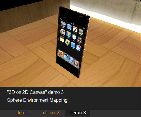 3D on 2D Canvas Demo 3