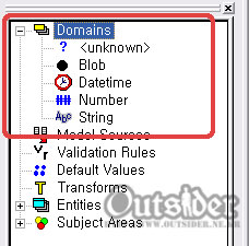 ERWin Domains