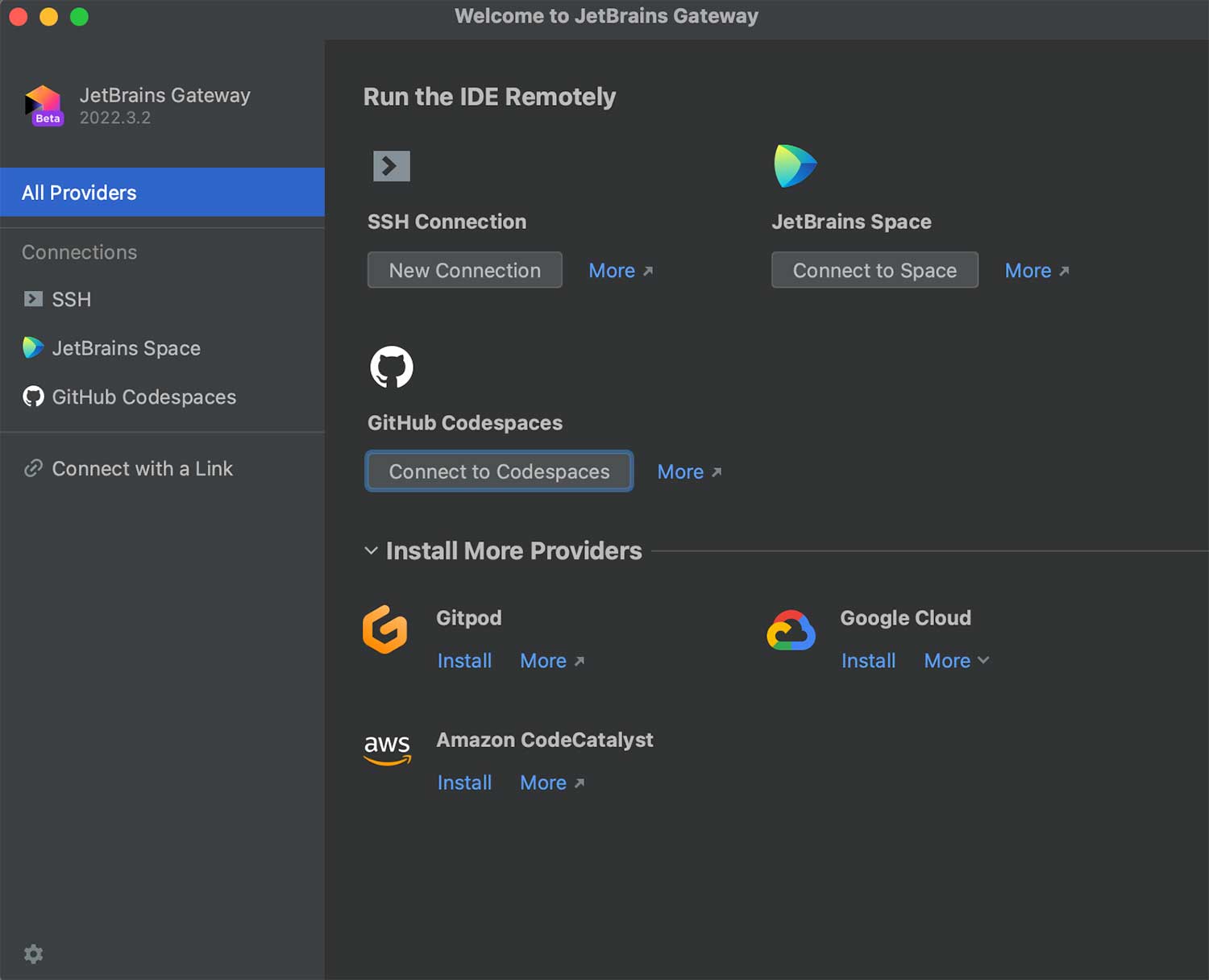 JetBrains Gateway