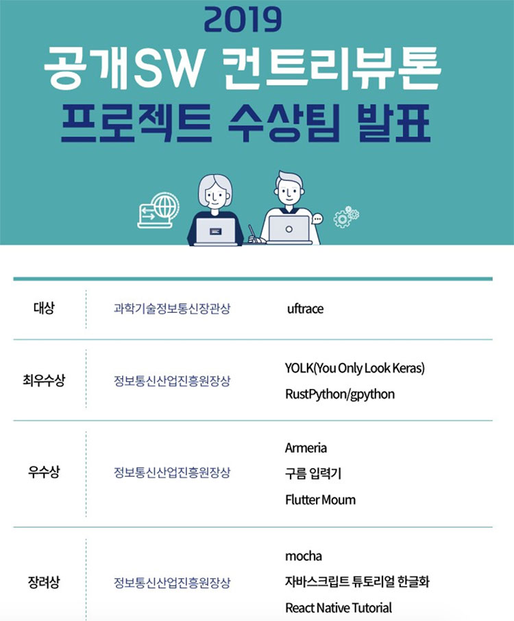 컨트리뷰톤 결과 발표