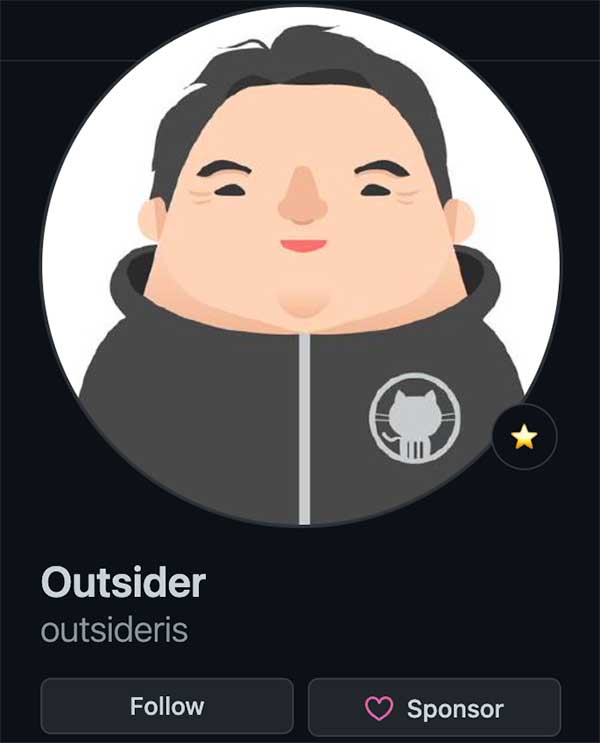 내 프로필의 GitHub Sponsors 버튼