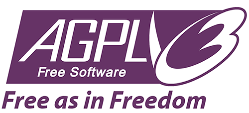 AGPLv3 로고