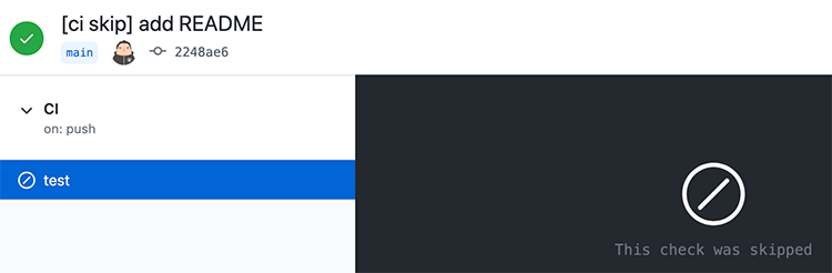 GitHub Action이 취소됨